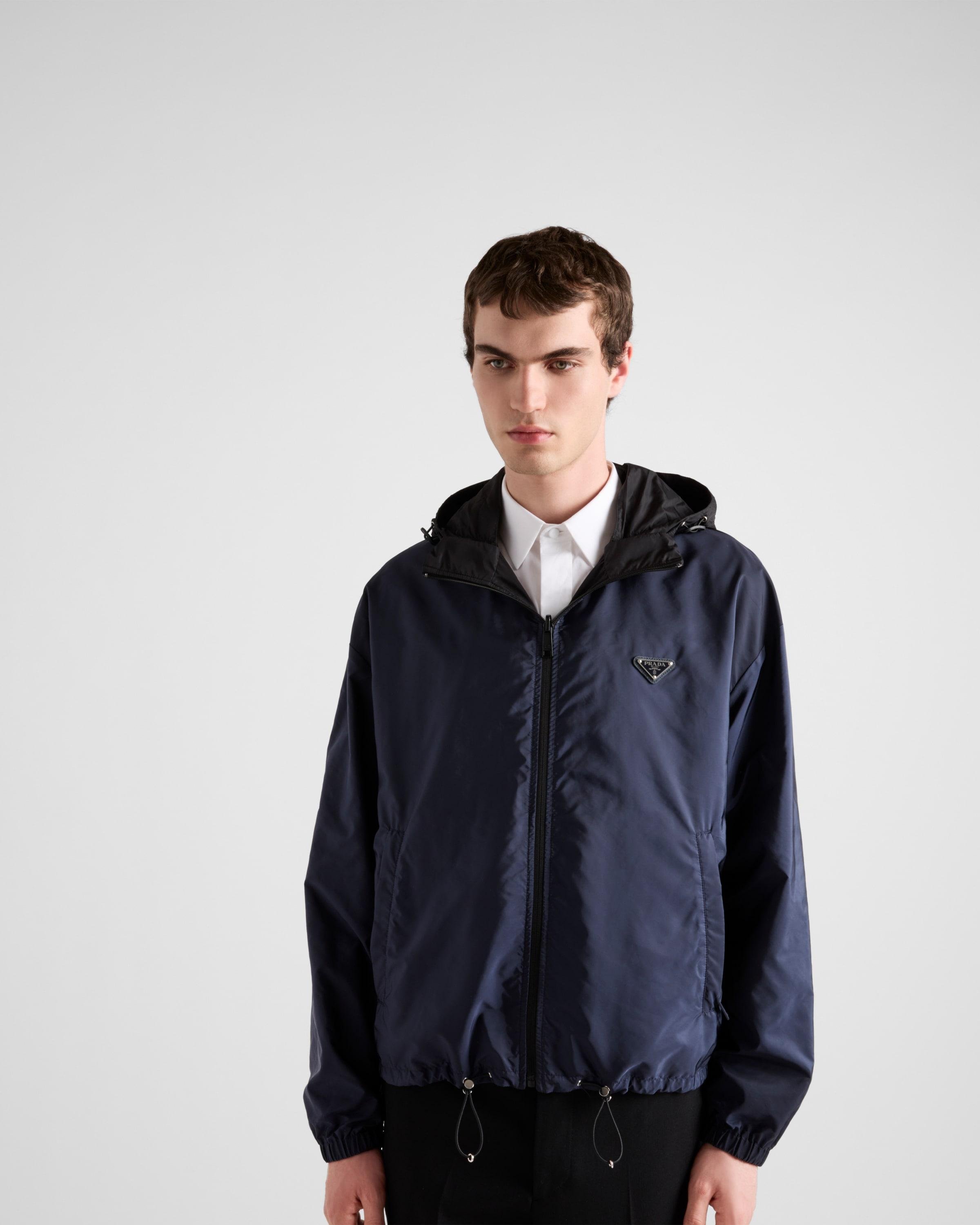 Prada Re-Nylon Jacket in Blue for Men | Lyst UK