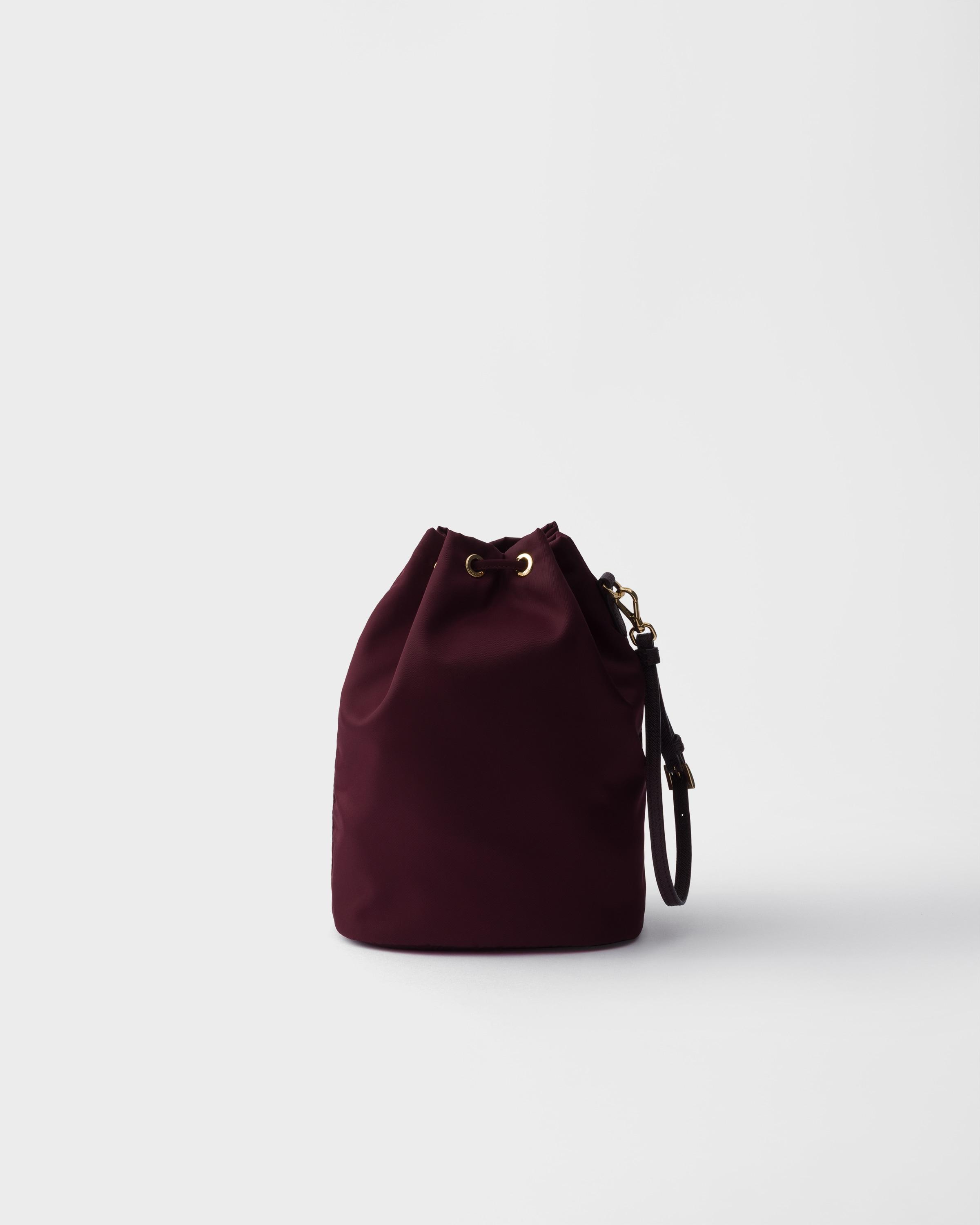 ショルダーバッグ・ポシェット PRADA BUCKET BAG (1BE068VOVZ2MHA F0018) Black Prada Duet Re-Nylon bucket bag | PRADA