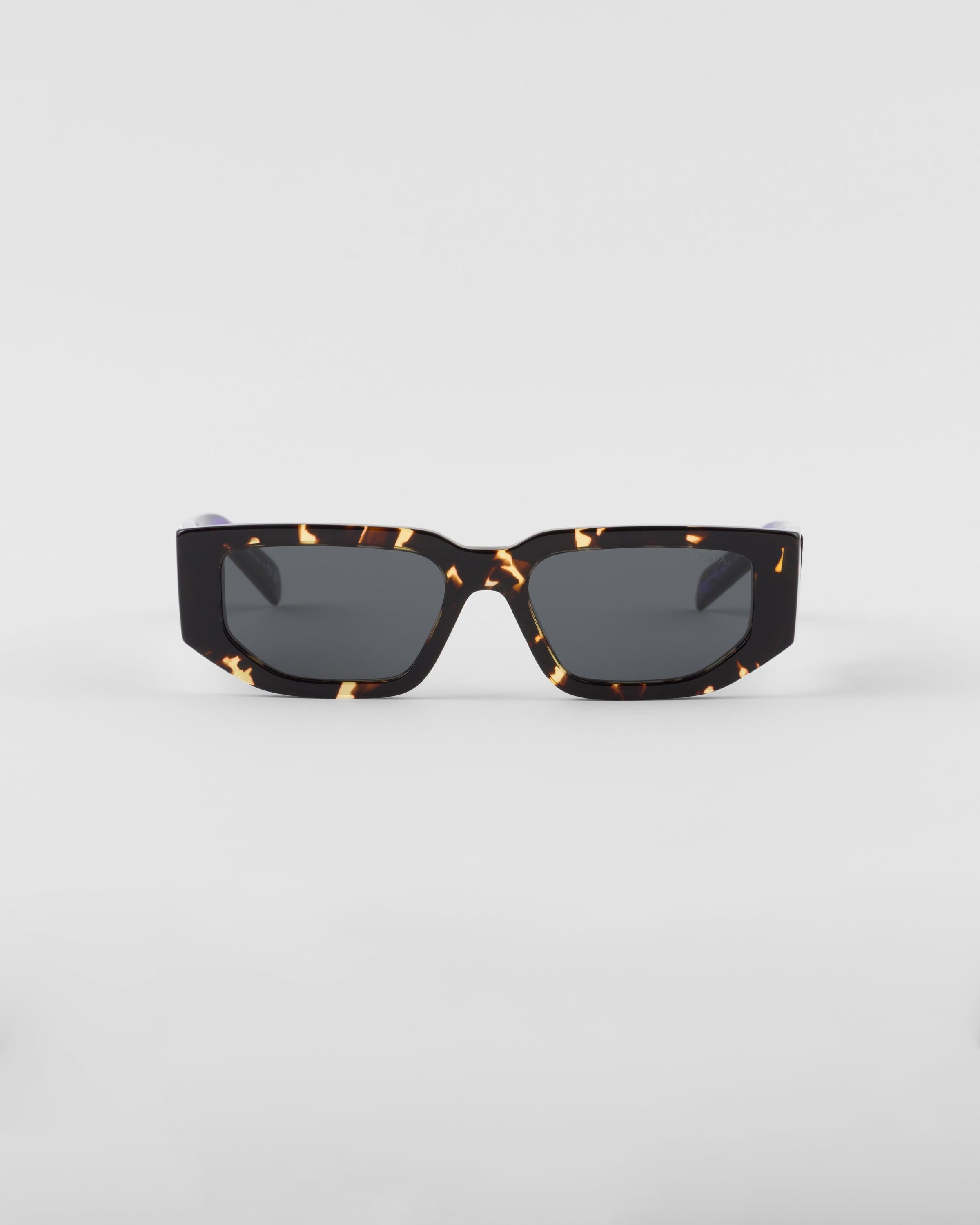 Prada Sunglasses With Triangle Logo for Men Lyst UK