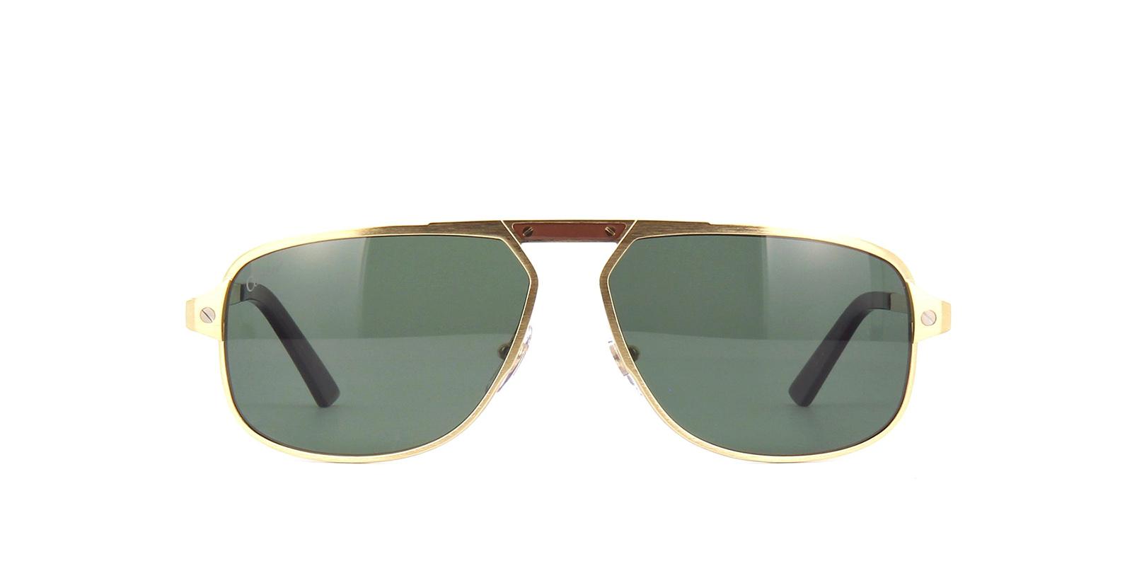 Cartier Ct0102s 003 Polarised in Green - Lyst