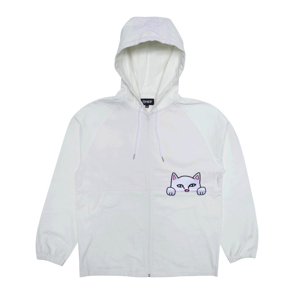 white ripndip hoodie
