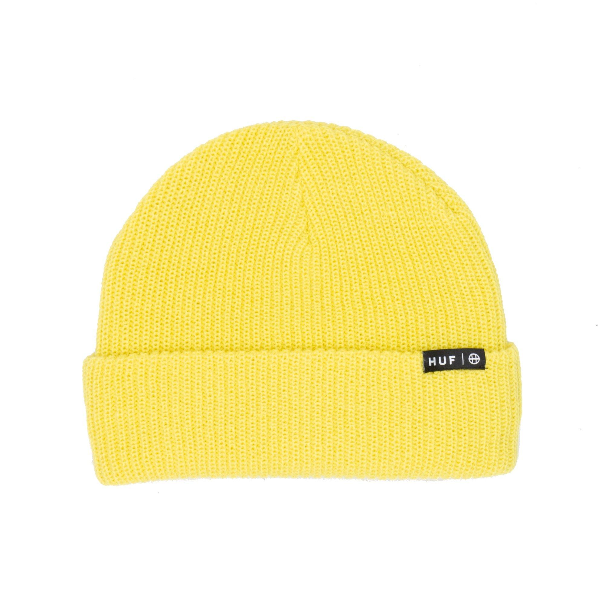 huf yellow beanie