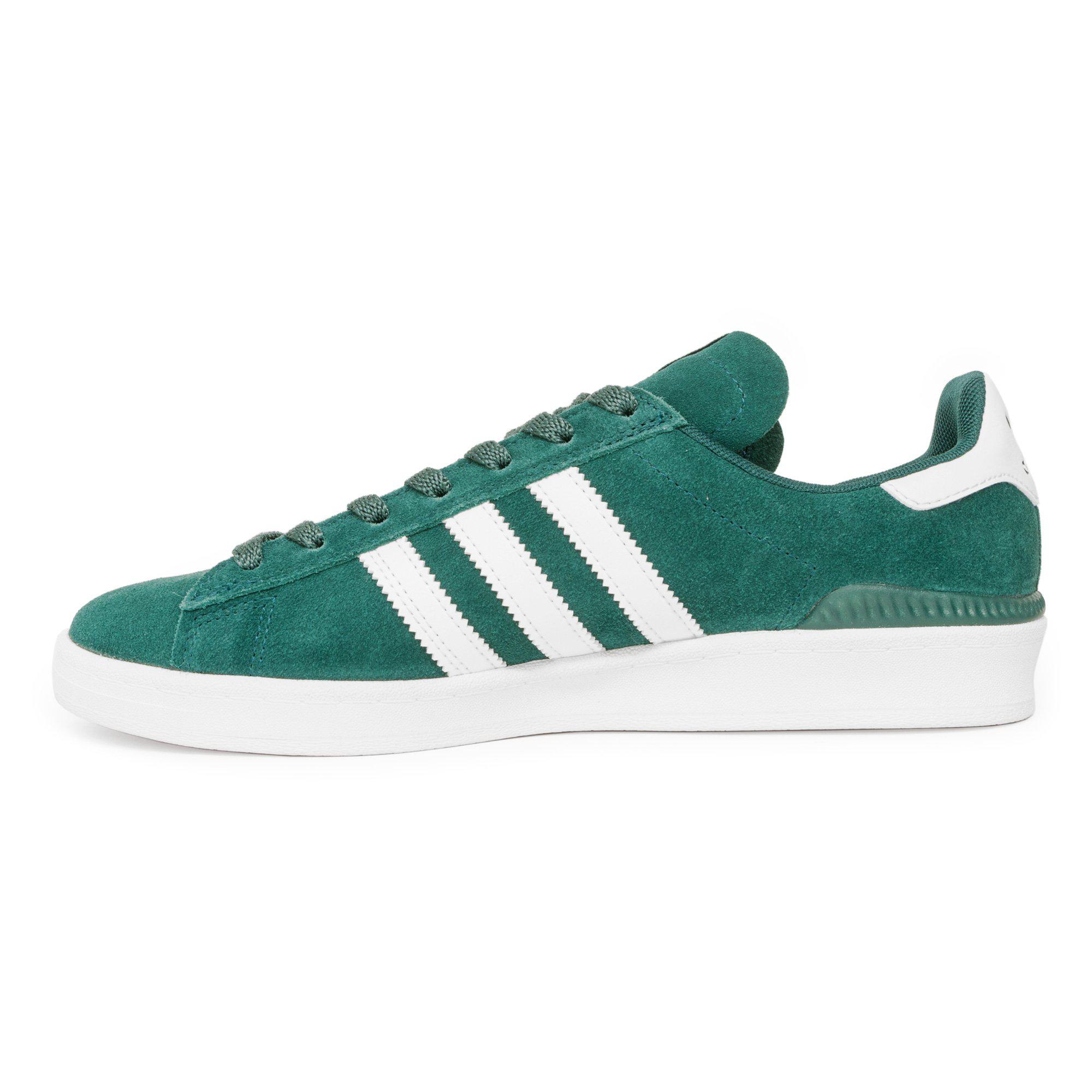 adidas Suede Campus Adv Shoes in Green for Men - Lyst