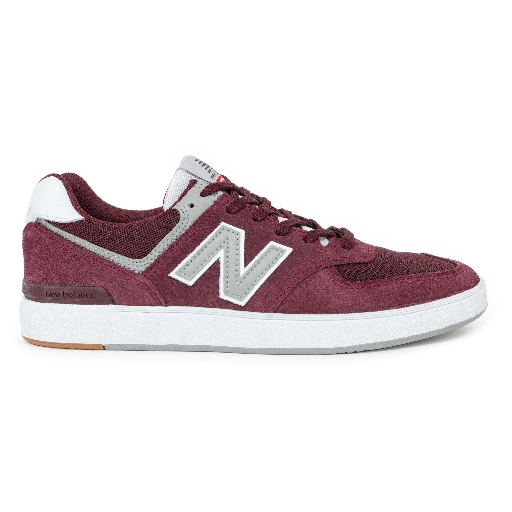 New Balance Am574 Shoes in Burgundy (Purple) for Men - Lyst