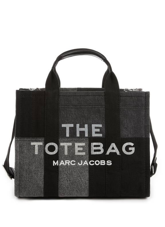Petit sac The Tote Bag en jean Marc Jacobs en coloris Noir | Lyst