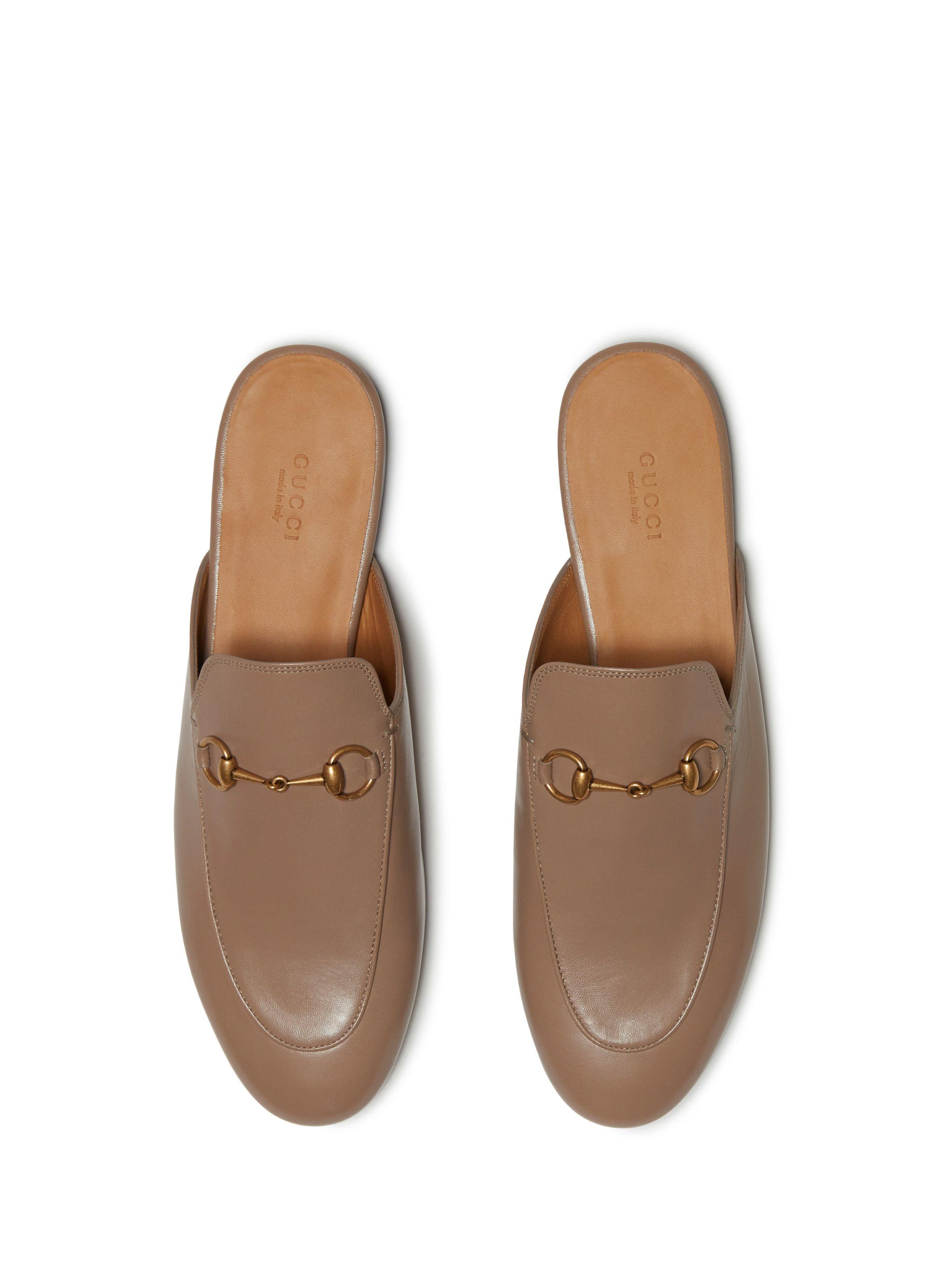 gucci princetown mule brown