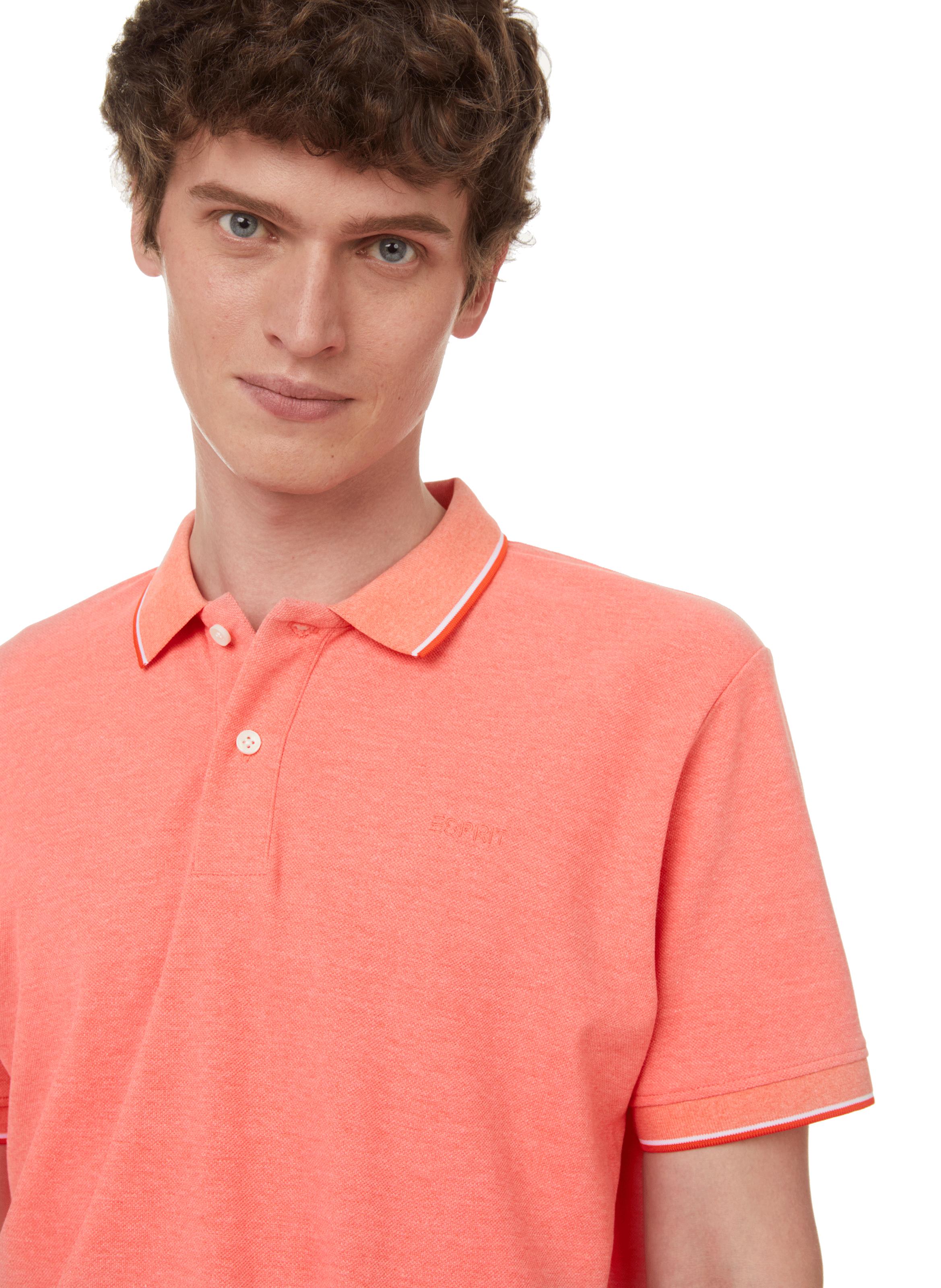 Esprit Cotton Polo Shirt in Red for Men | Lyst UK
