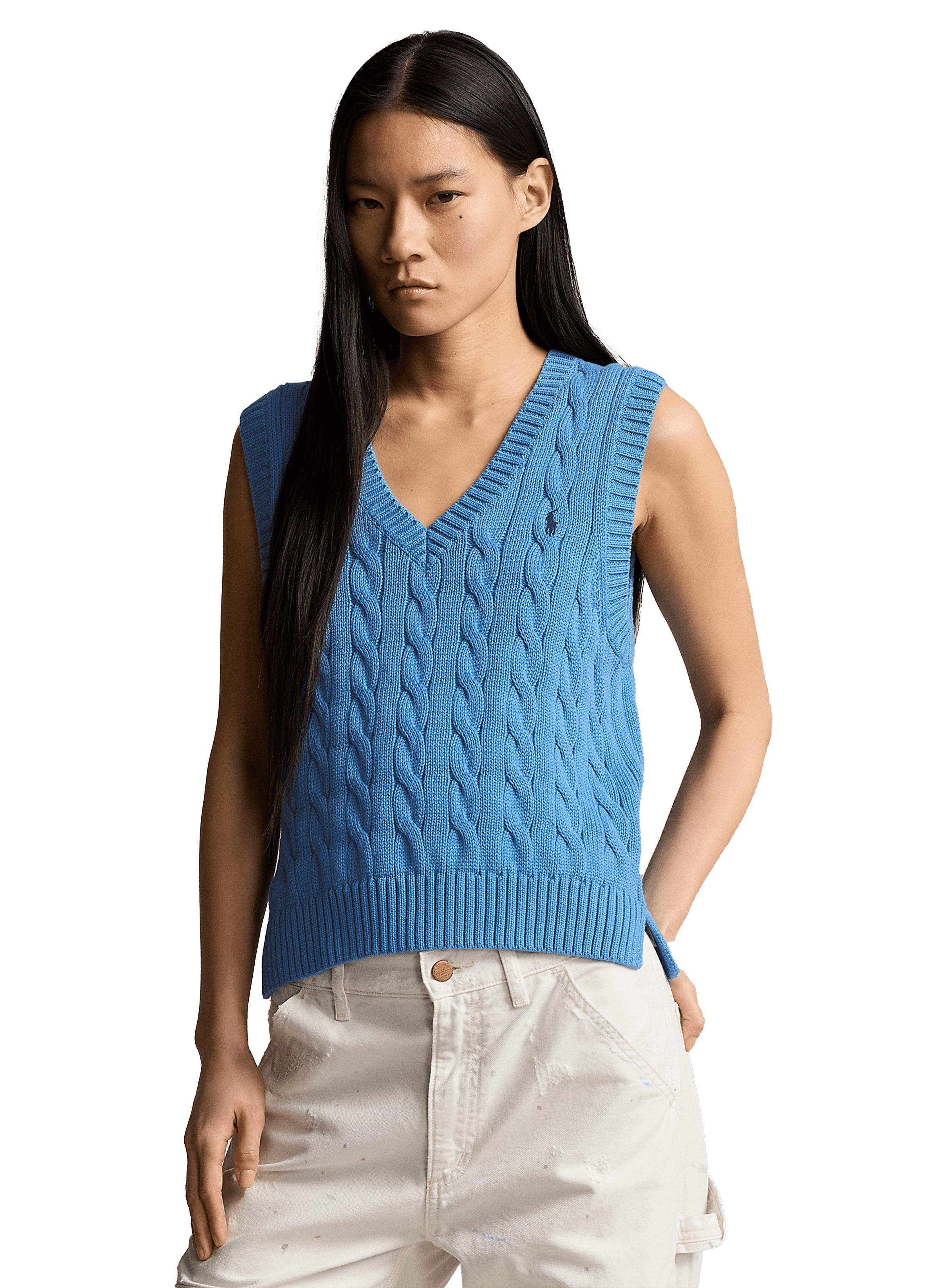 Pull sans manches ralph lauren sale