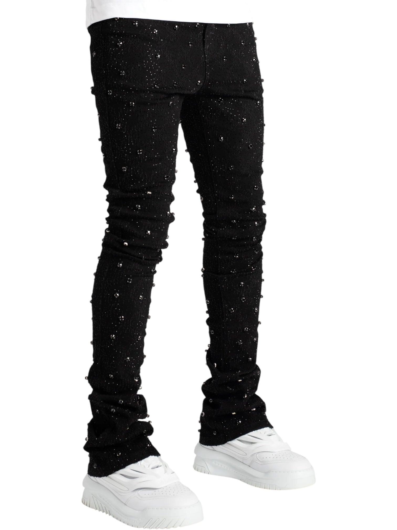 パンツ GUAPI EMBLLISHED DENIM GUAPI All Embellished Denim in Black for Men | Lyst