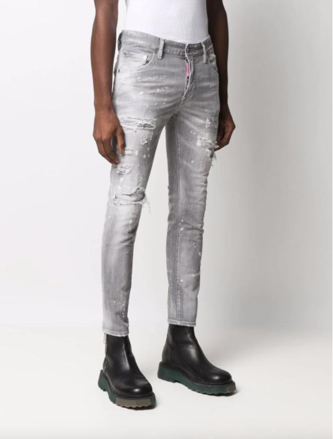 DSquared² Denim Distressed-effect Slim 