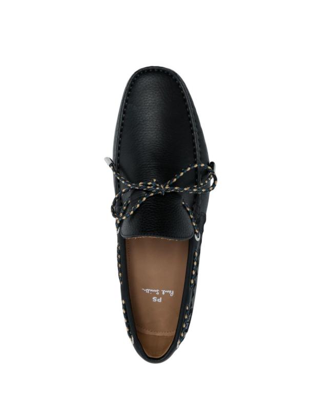 Louis Vuitton, Shoes, Louis Vuitton Black Textured Leather Driving Loafer  Sz 4