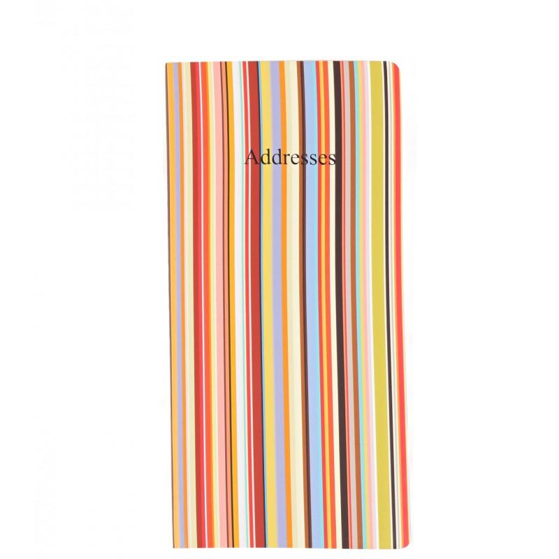 Striped Address Book 