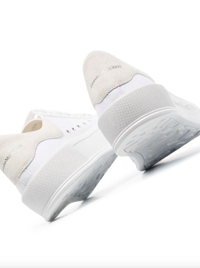 Alexander McQueen Deck Lace-up Sneakers in White for Men | Lyst