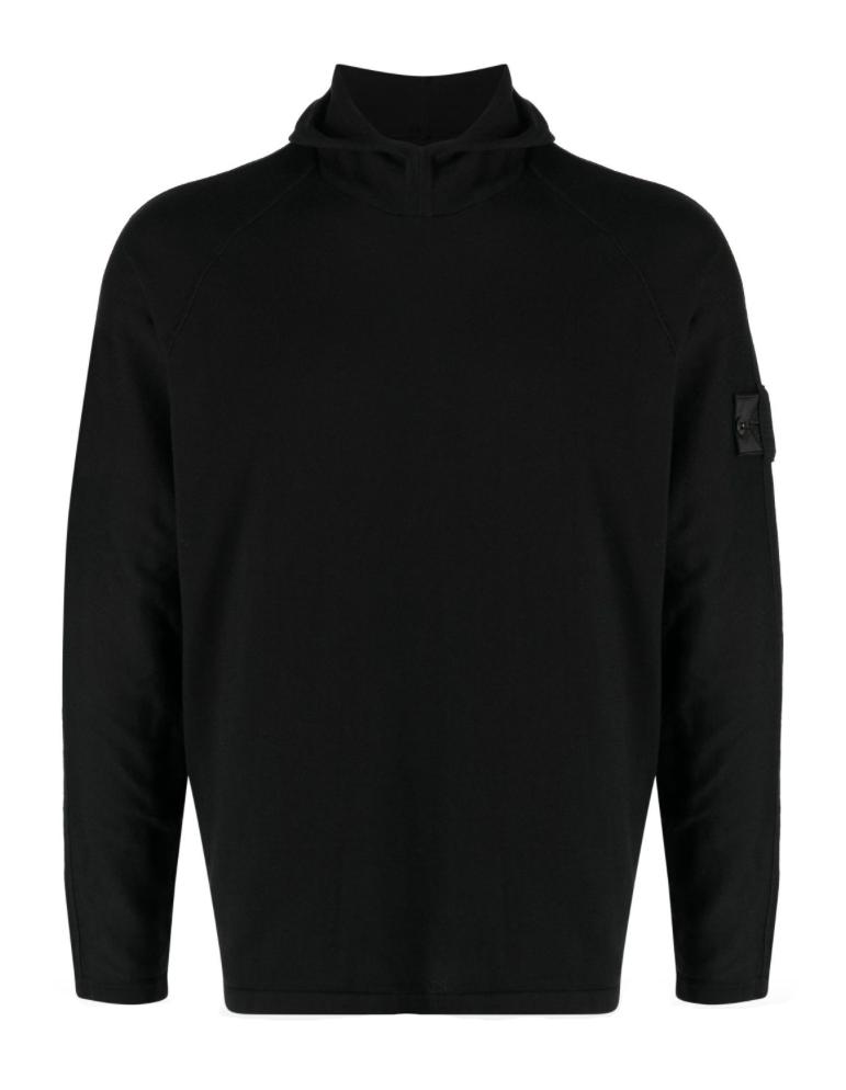Stone Island Shadow Project 5081s Hooded Knit Light Cotton in Black for Men  | Lyst