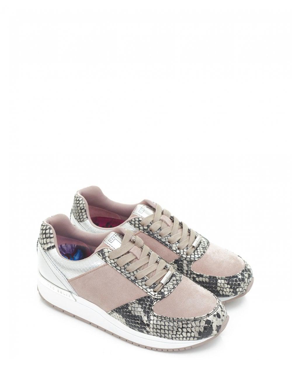 ted baker snake print trainers