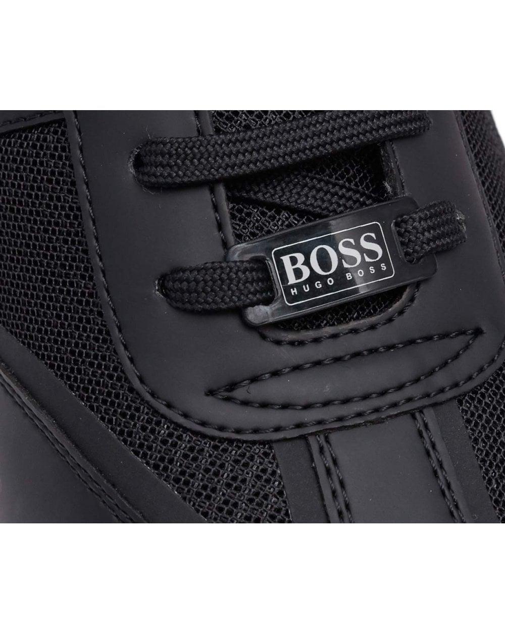 boss athleisure lighter low mesh trainers