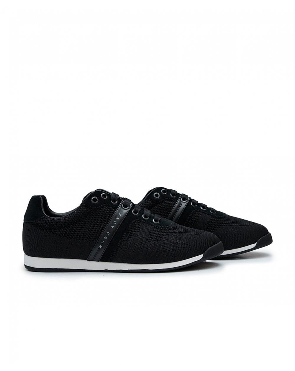 boss athleisure maze low top knit 