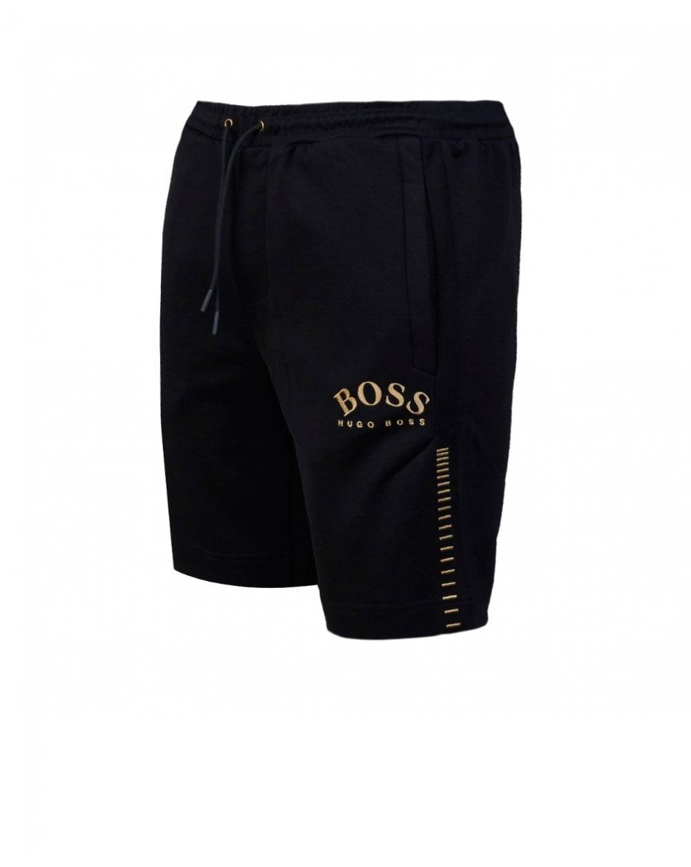 Black and gold sales hugo boss shorts