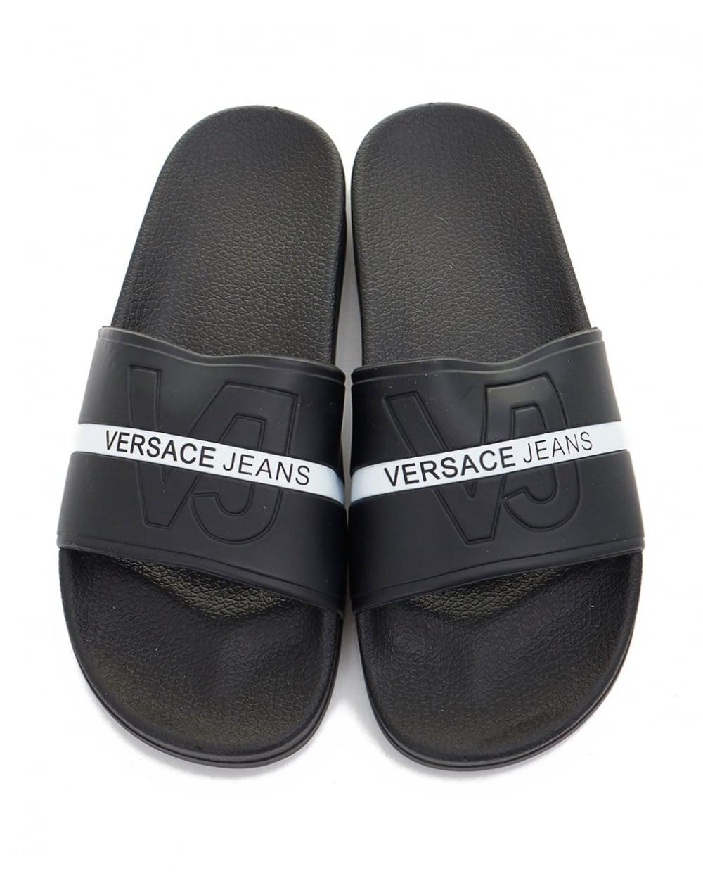 versace jeans sliders