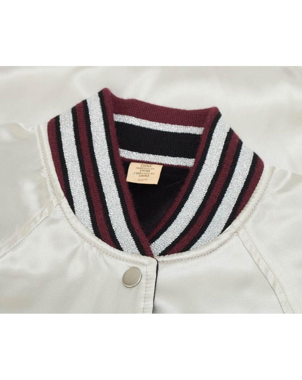 levis satin bomber jacket