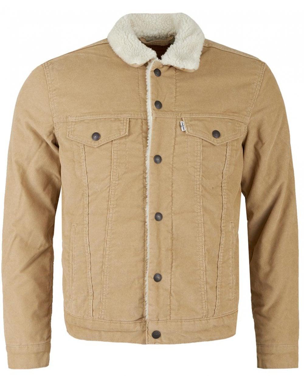 levi's sherpa corduroy jacket