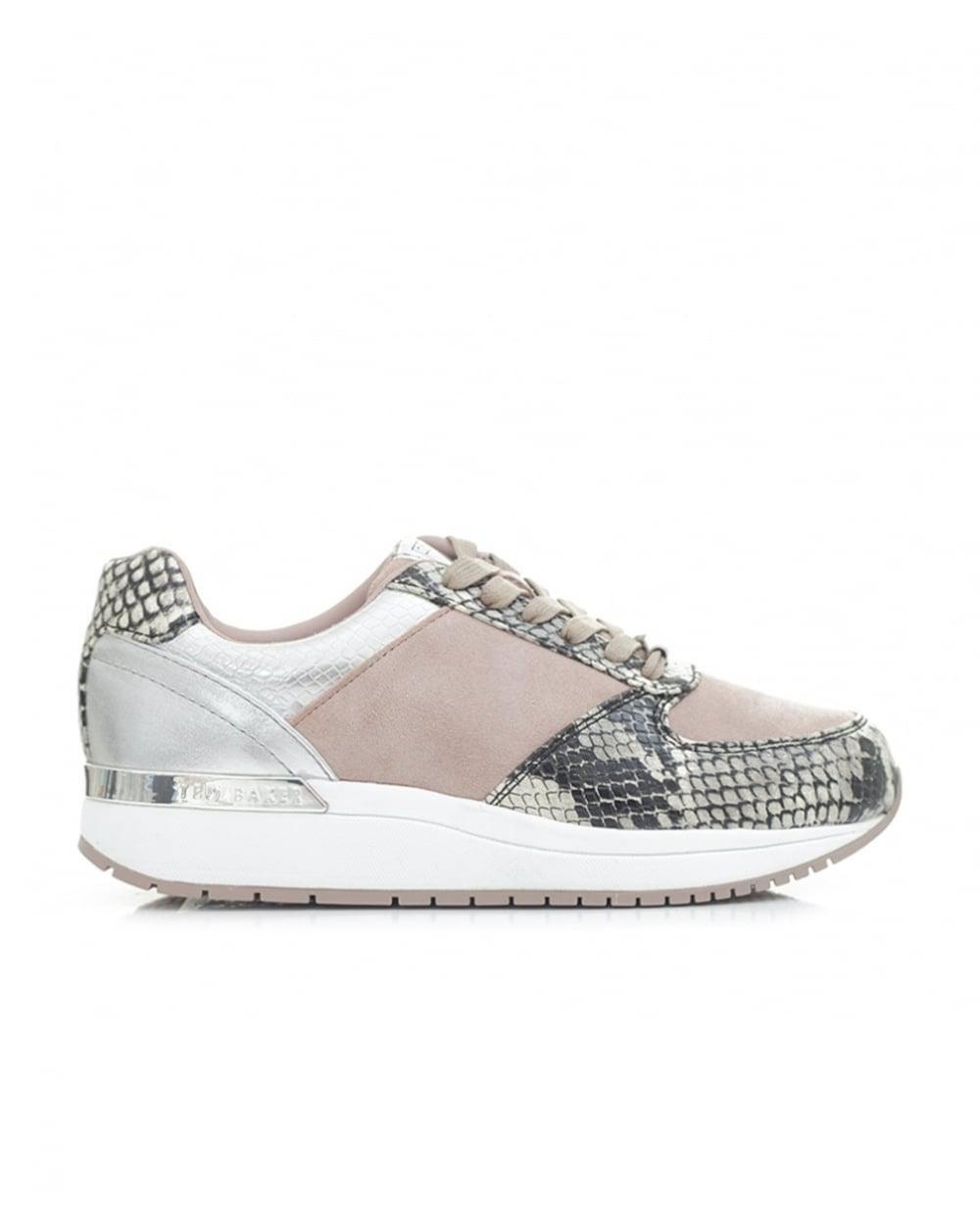 ted baker snake print trainers