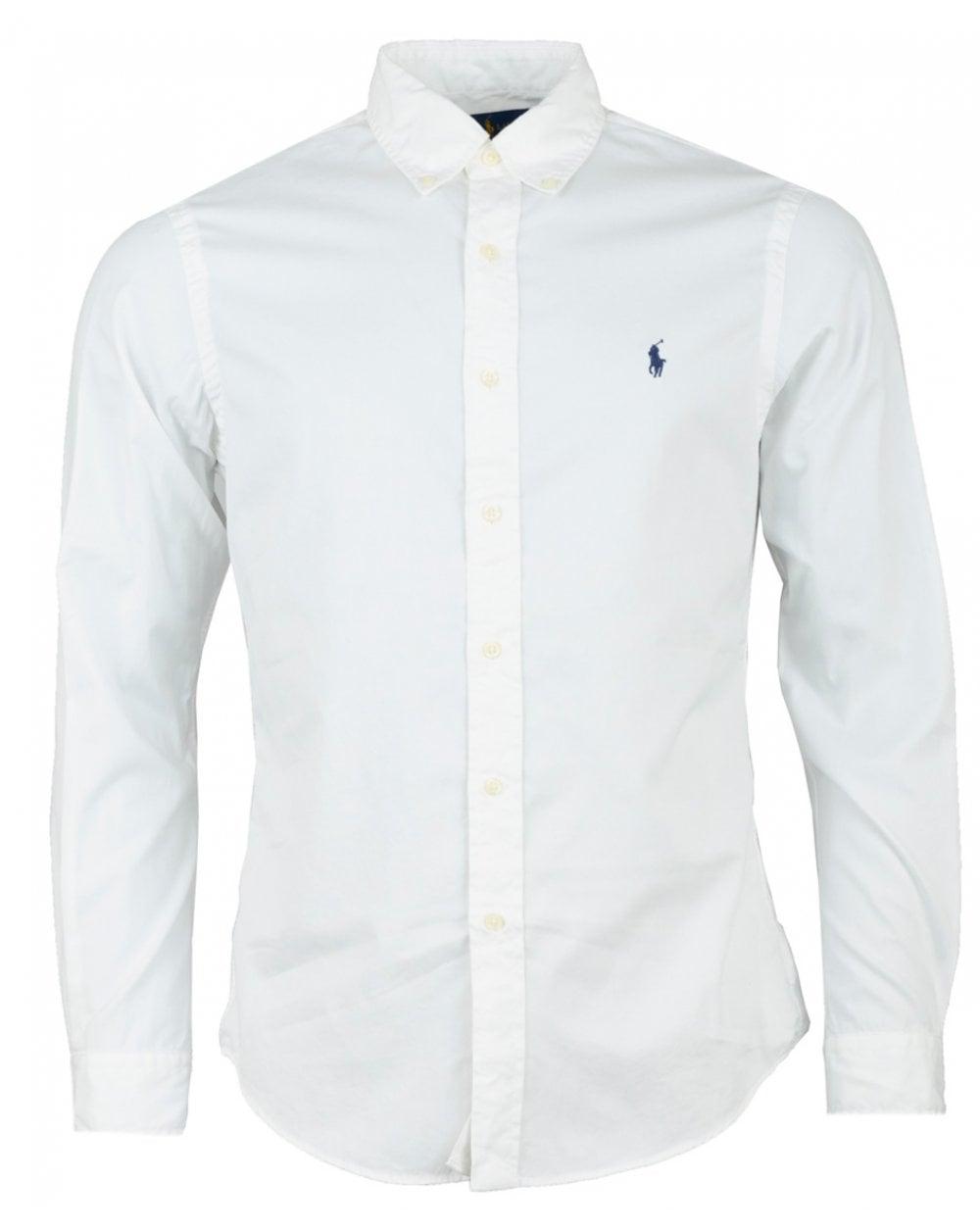 ralph lauren slim fit featherweight twill shirt