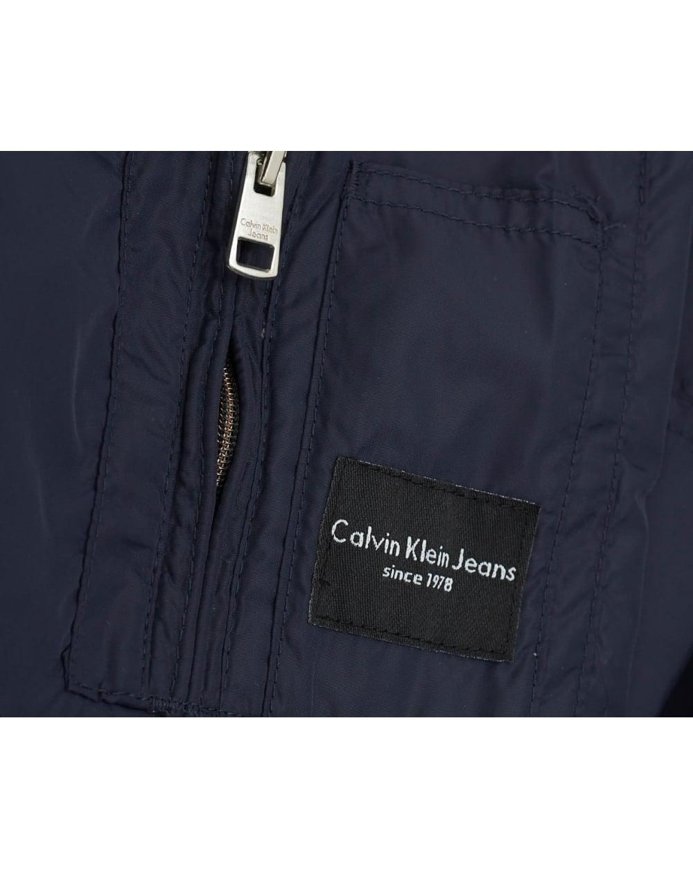 calvin klein jeans omri bomber jacket