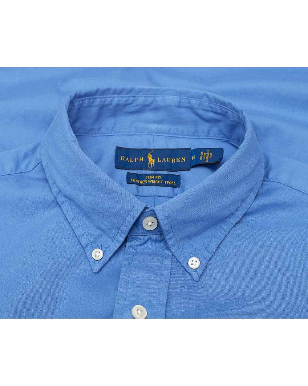 ralph lauren featherweight twill shirt