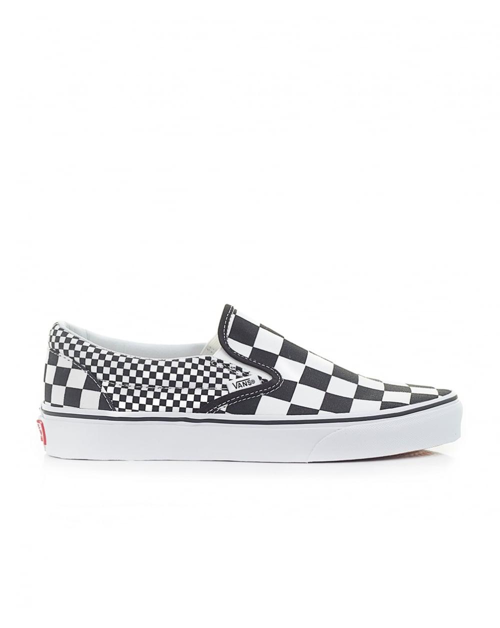 mixed checker vans