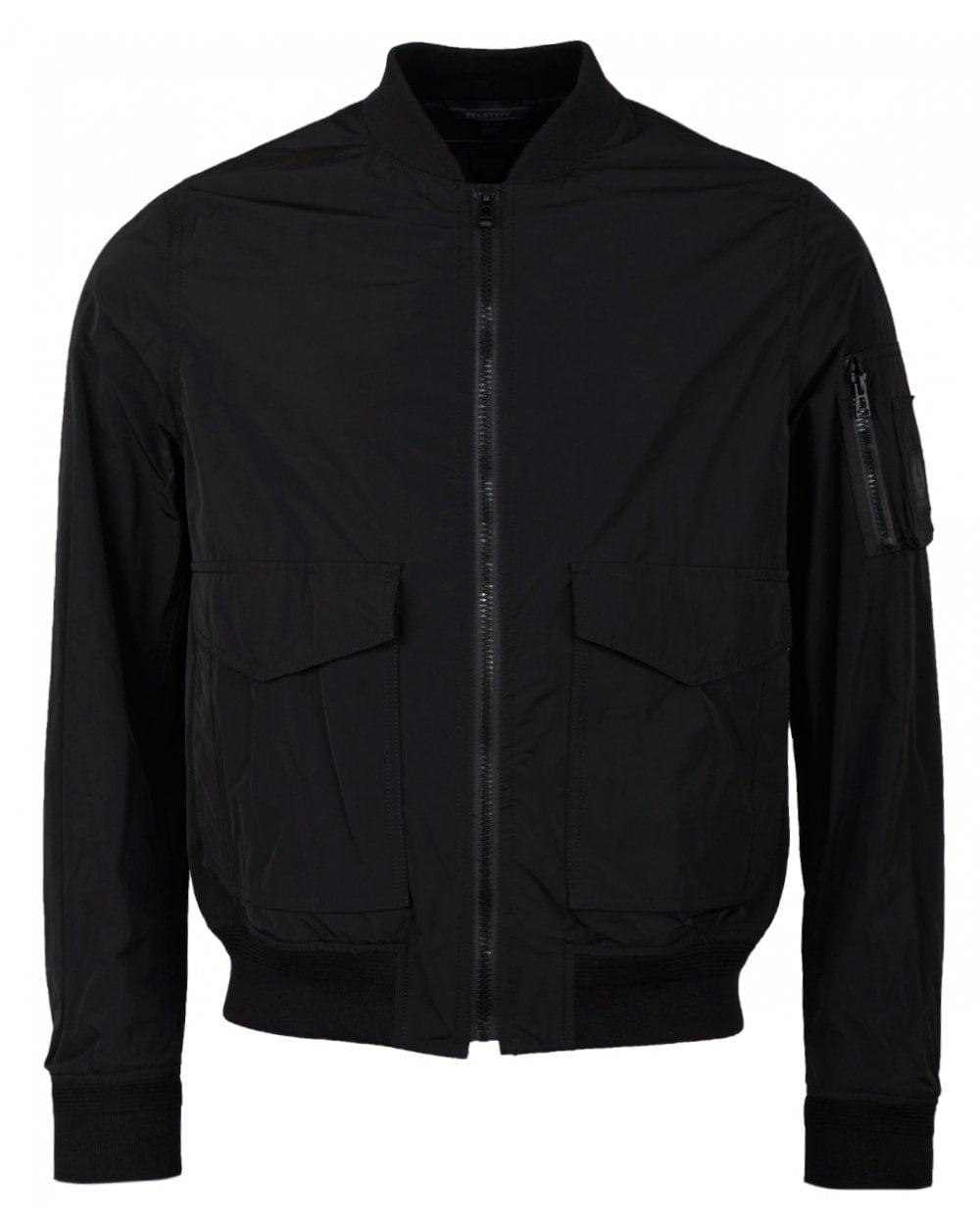Belstaff Synthetic Barham Light Nylon Bomber Jacket in Black for Men - Lyst