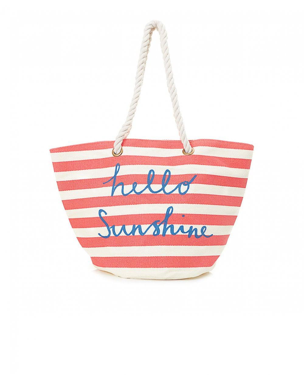 hello sunshine beach bag