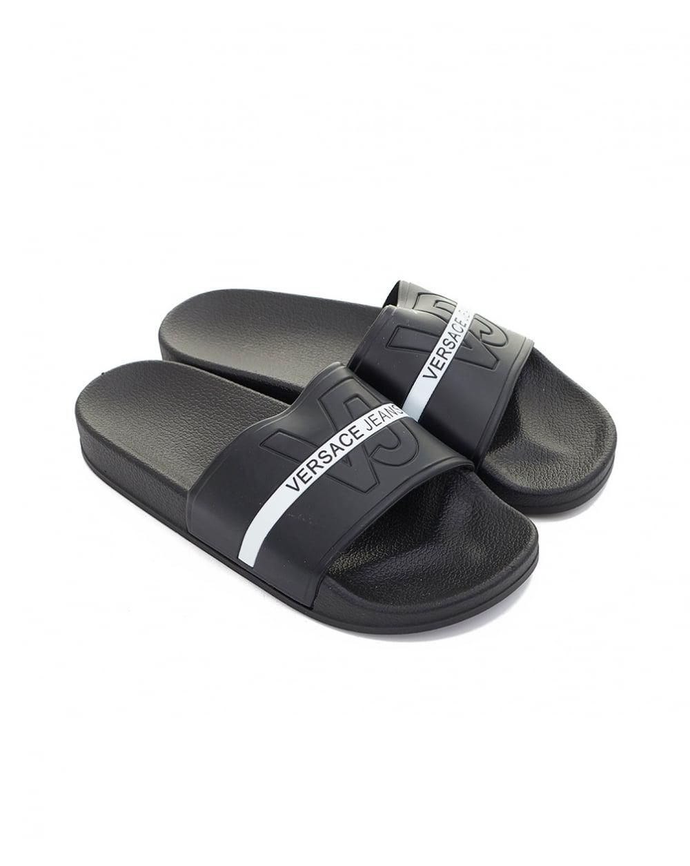 mens white sliders