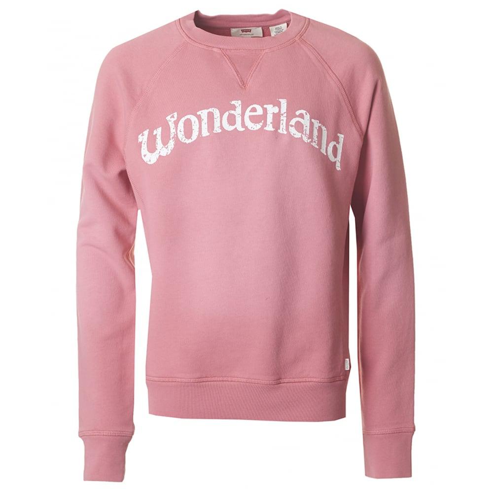 levis pink jumper