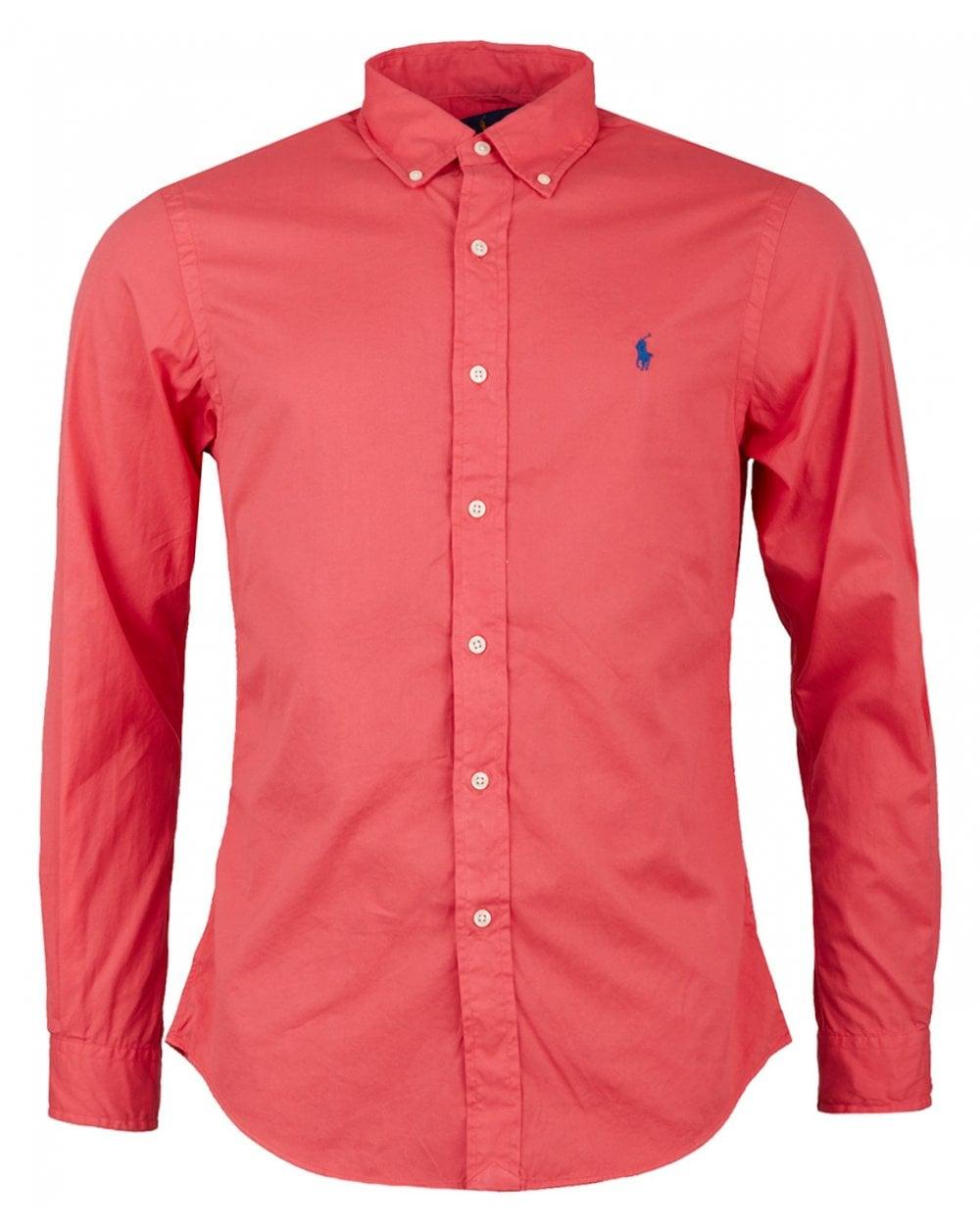 ralph lauren slim fit featherweight twill shirt