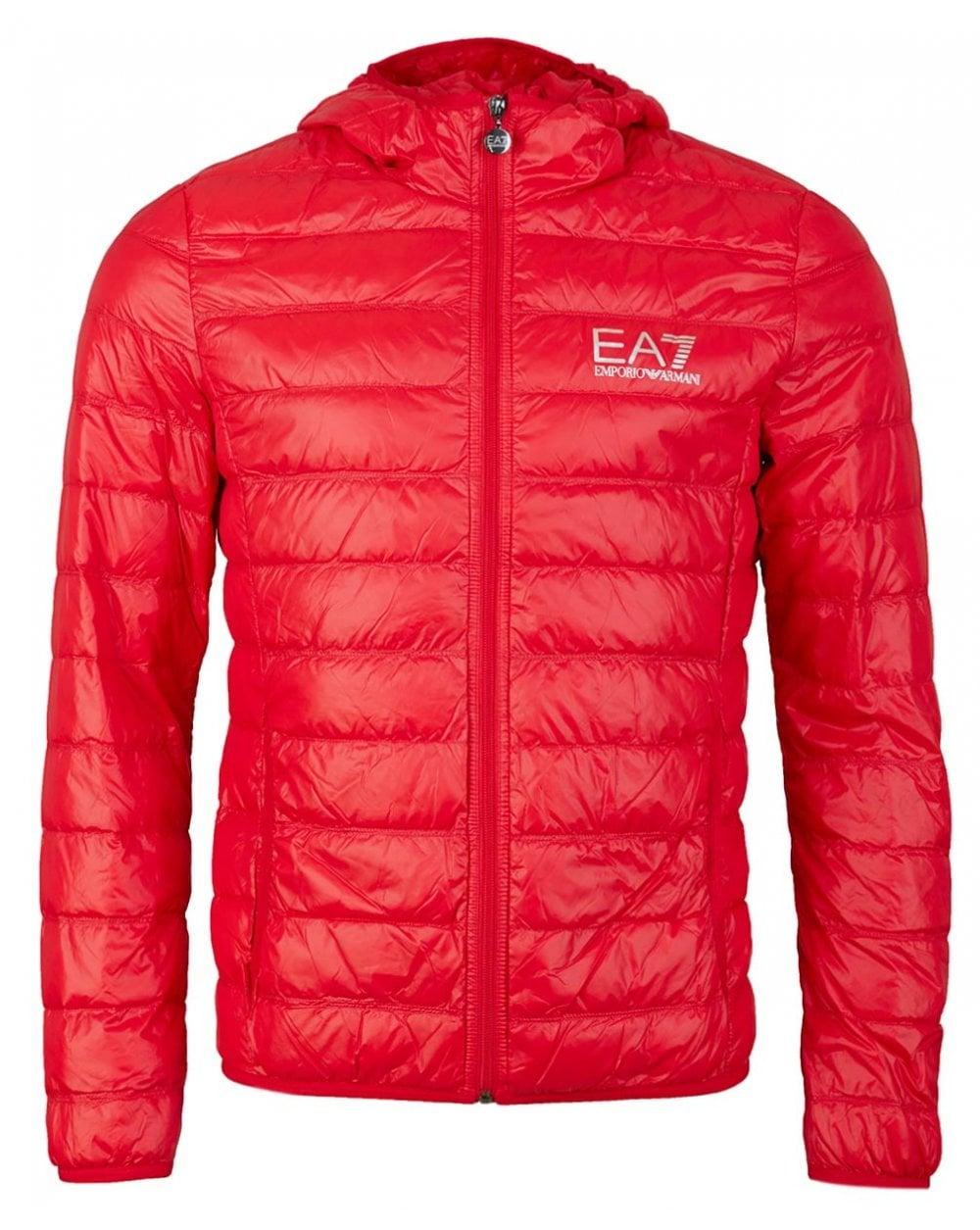 EA7 Synthetic Packaway Hooded Jacket in 