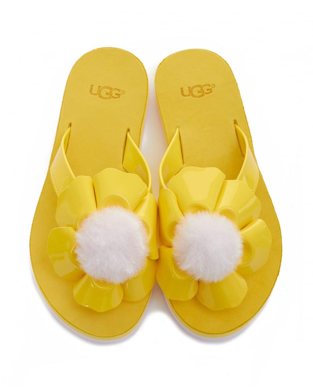 ugg flower flip flops