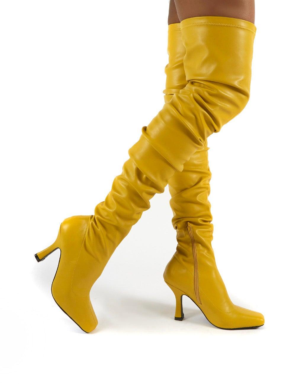 outlaw yellow boots