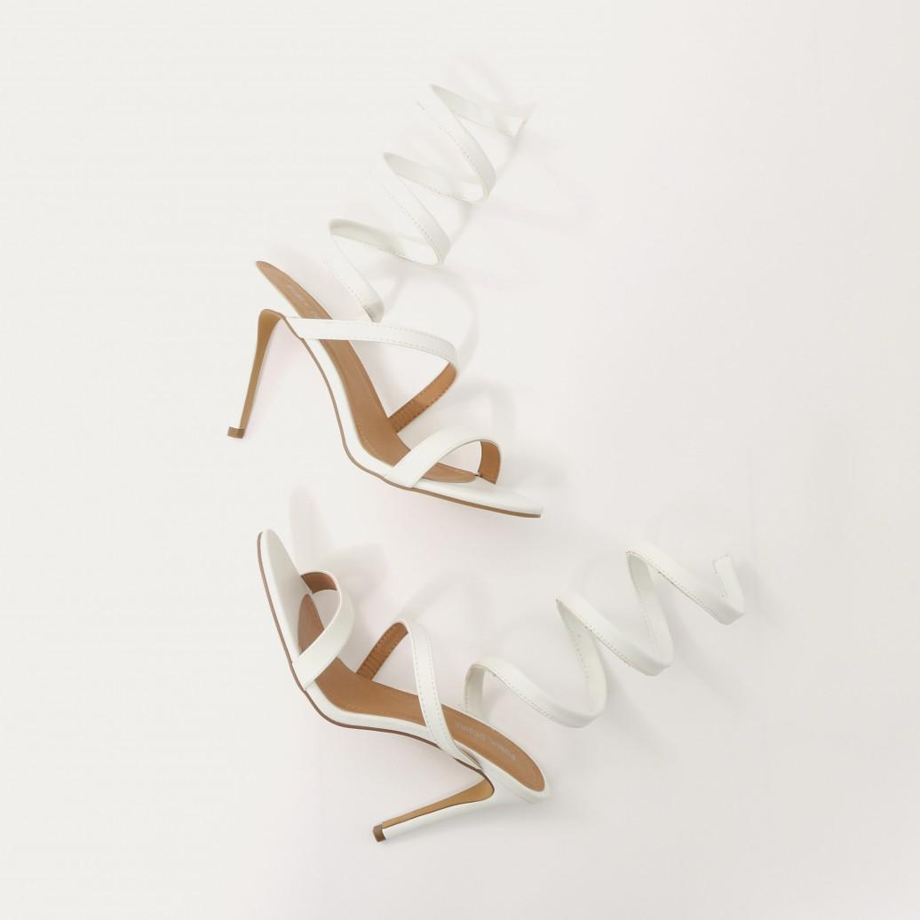 spiral high heels