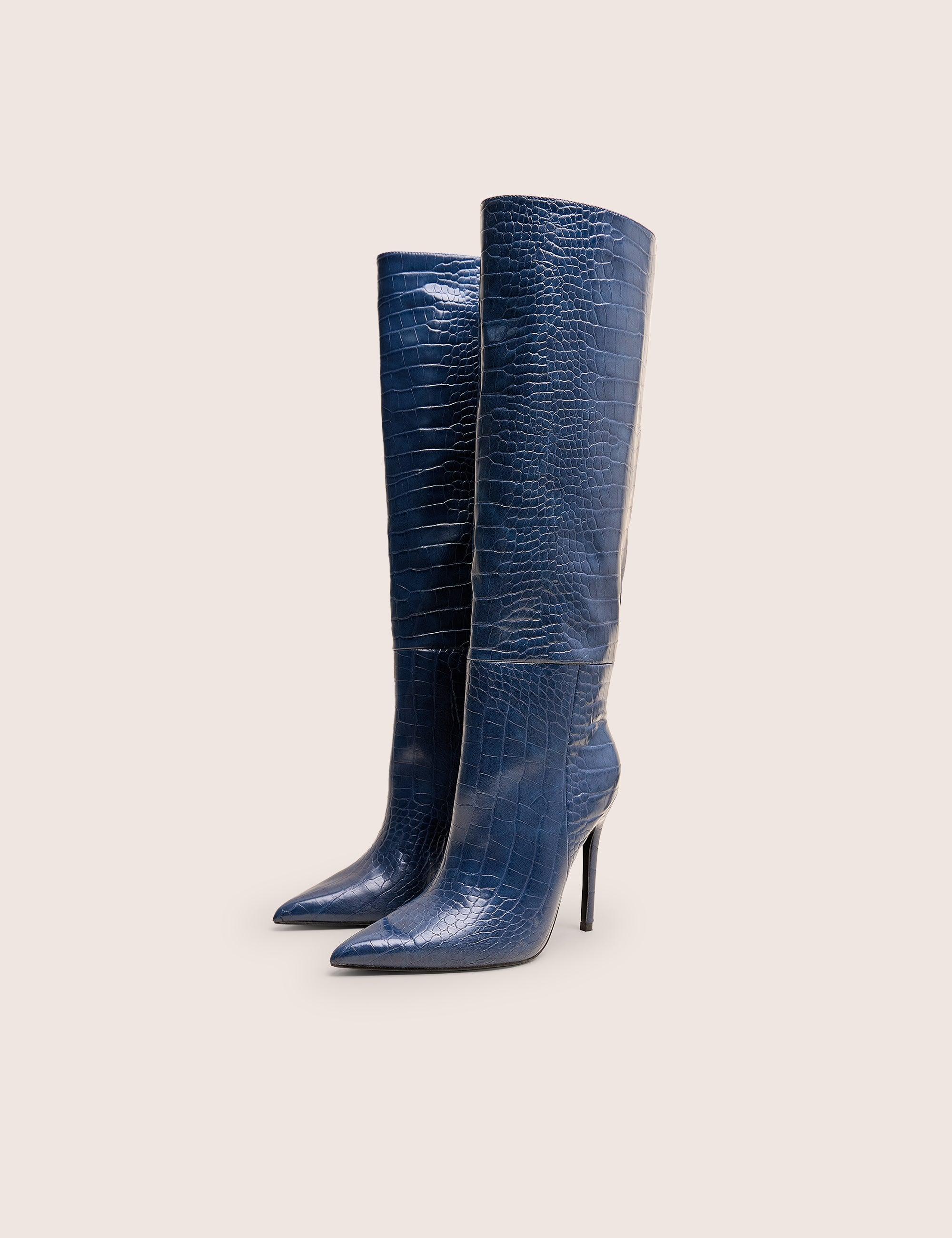 Public Desire Snakeskin Boots for Women Lyst UK