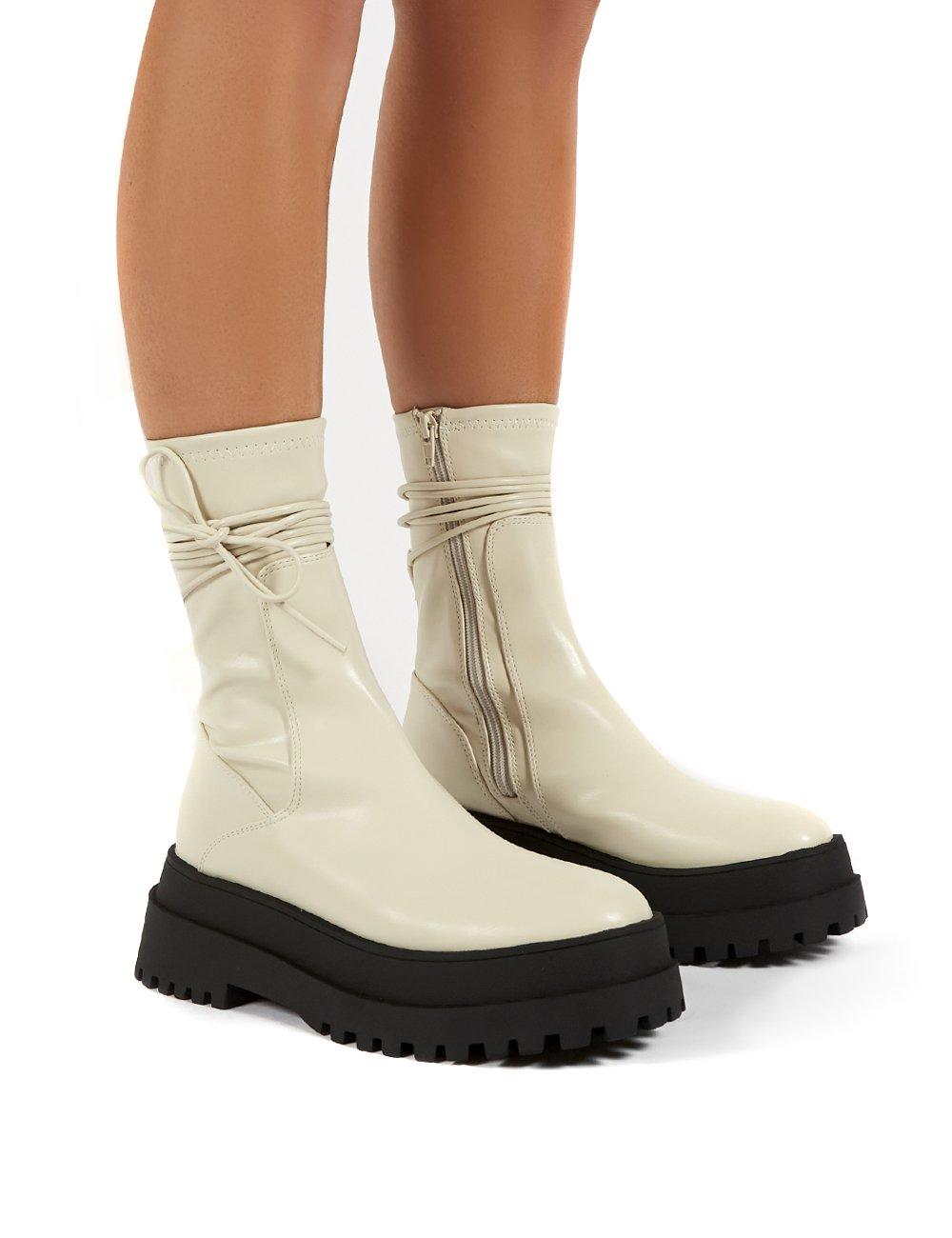 Public Desire Denim Finale Bone Chunky 