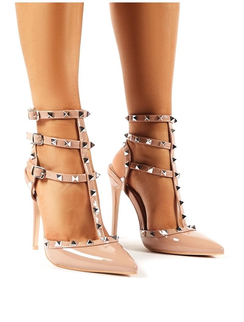 Studded stiletto hotsell heels