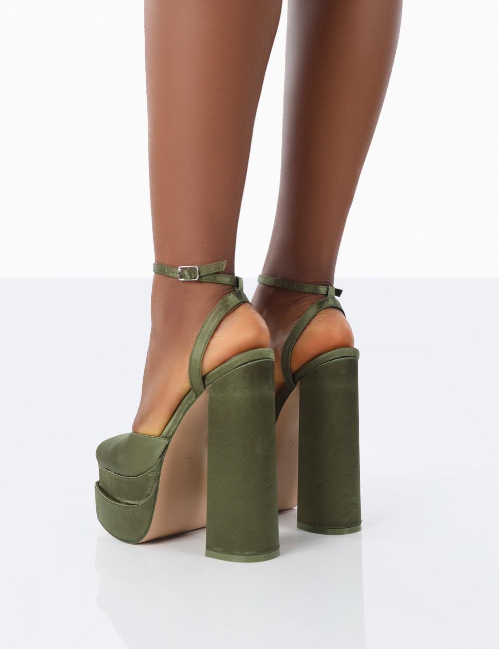 Shop Now Women Beige Solid Party Peep Toe Block Heels – Inc5 Shoes