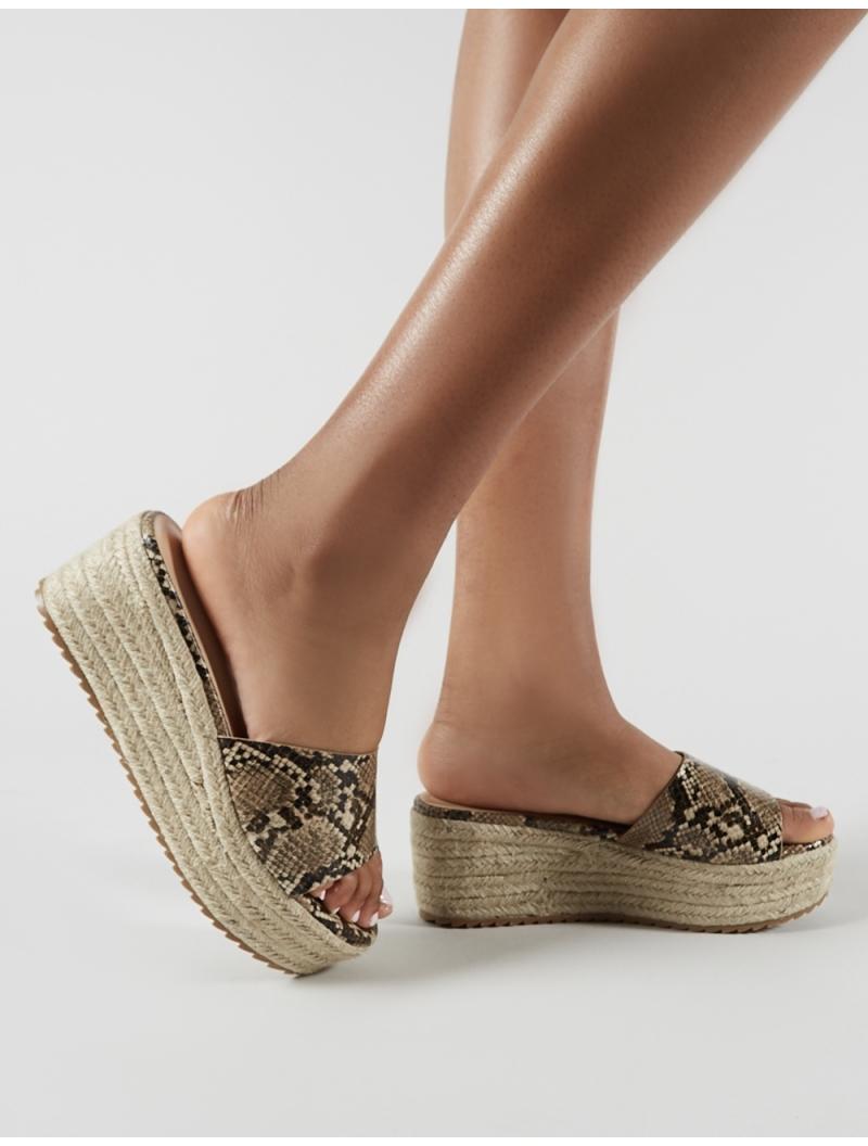 espadrille sliders