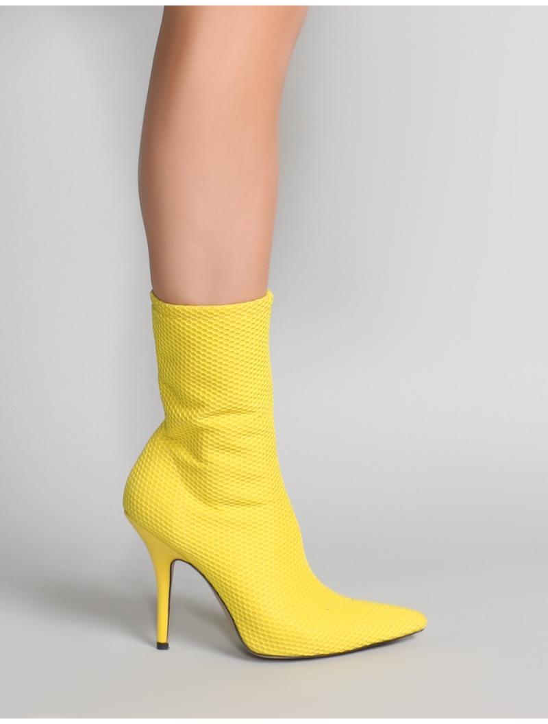 yellow sock boots