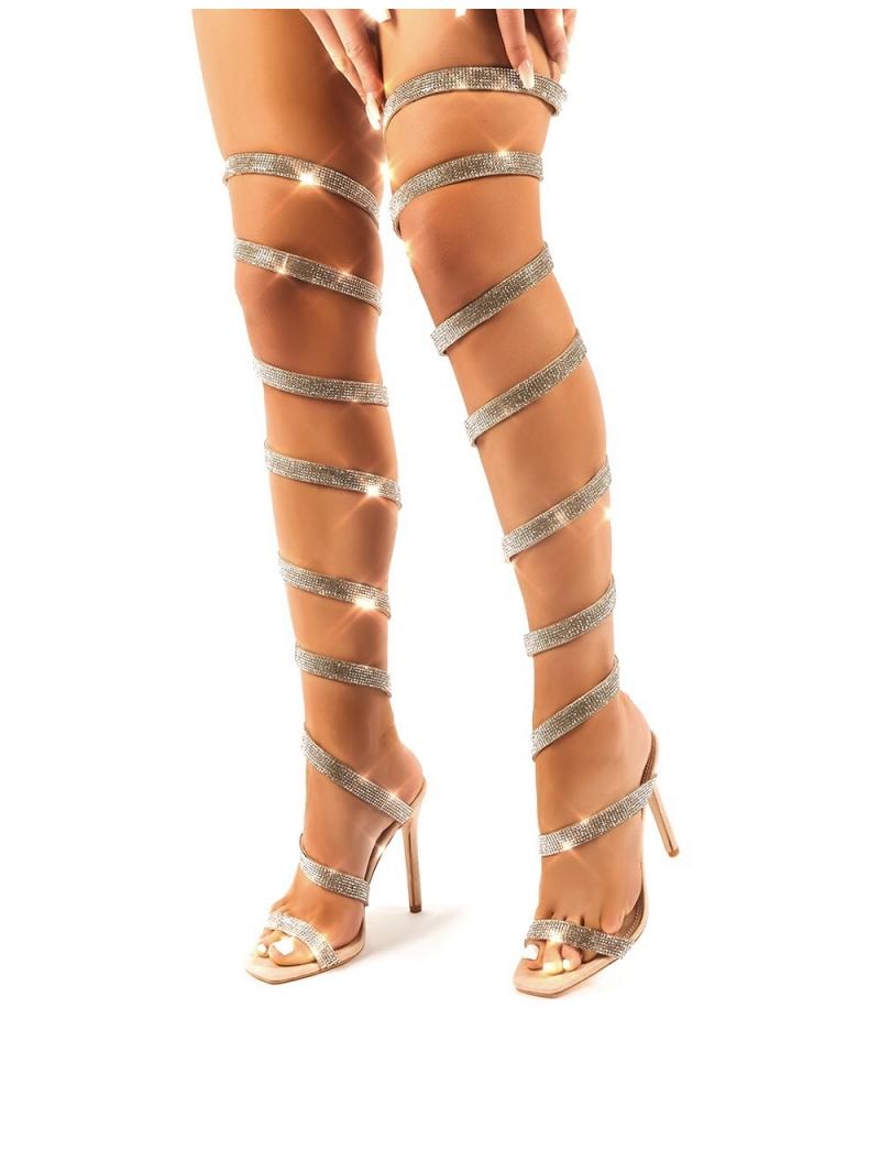 HELLA HEELS LipKit Thicc Thigh High Boots - Boujee 8 Inch – POLEGLAM