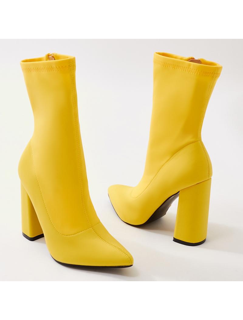yellow sock boots