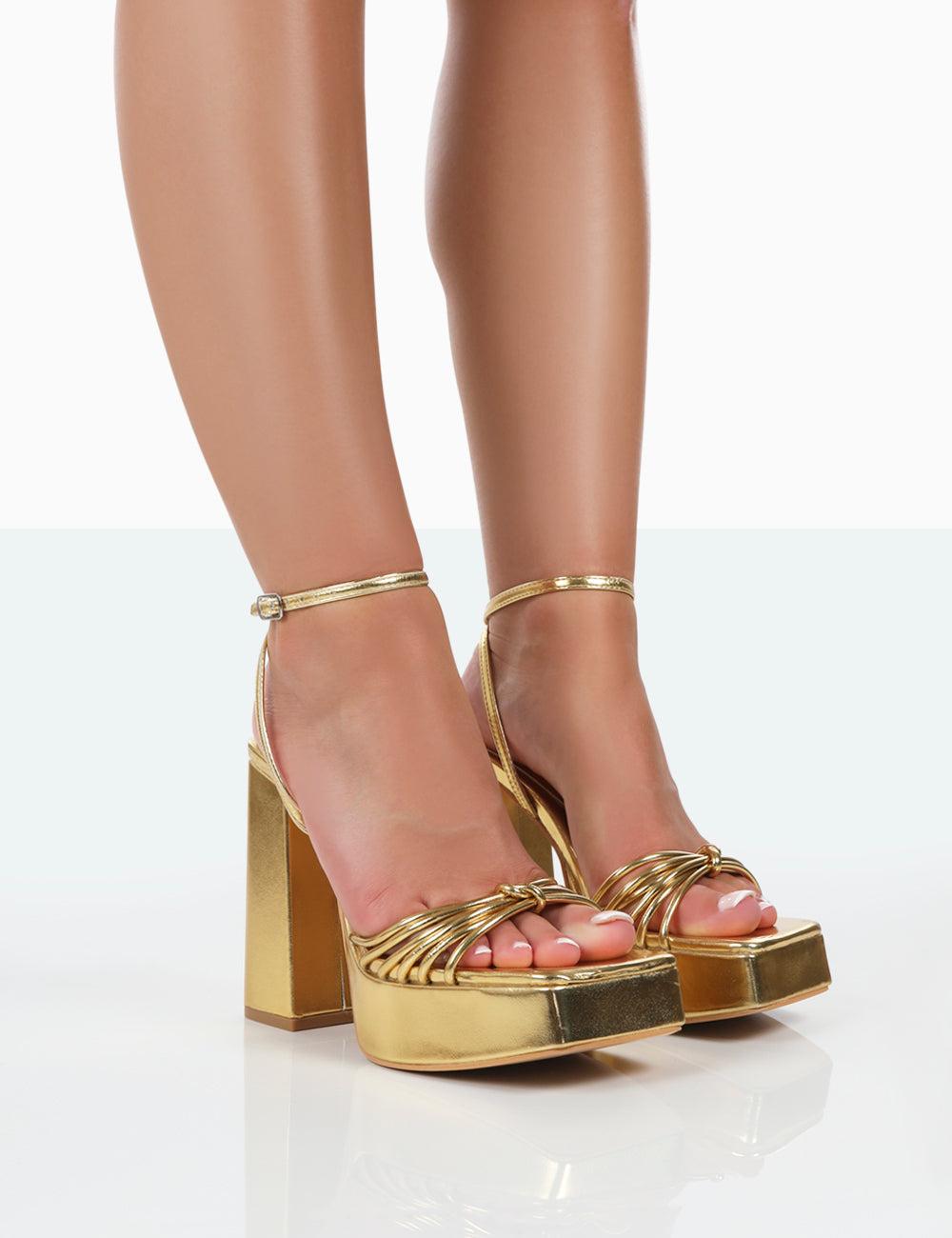 Nami Block Heel Square Toe Strappy Sandals in Silver - Larena Fashion-bdsngoinhaviet.com.vn