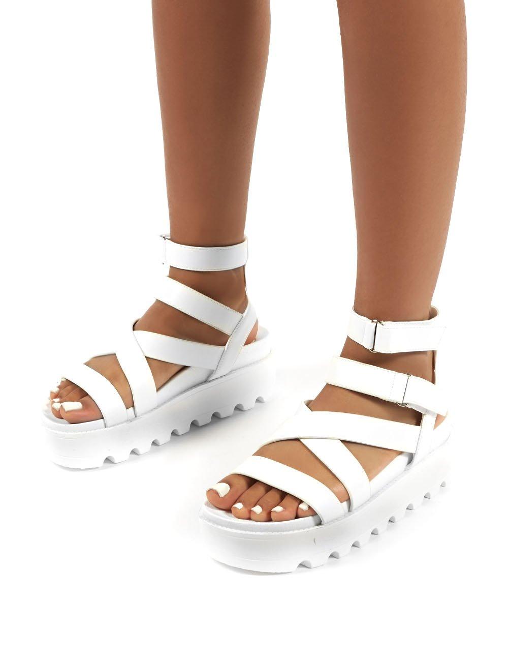 platform sandals chunky