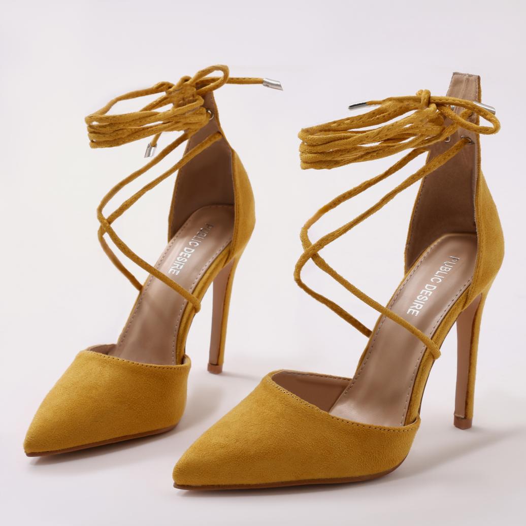 mustard heels